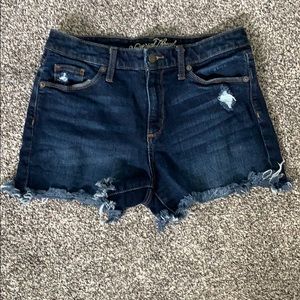 Denim shorts